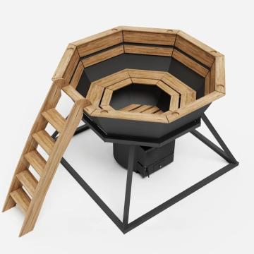 Спачан банный чан черный металл 1500мм (рис.2)